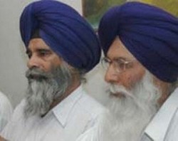 Jagdish Singh Jhinda and Didar Singh Nalwi [File Photo]