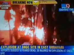 Fire in Andhra Pradesh