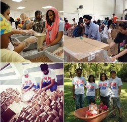Photos of National Day of Sewa observed by the Sikh Coalition