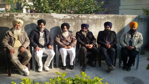 Kanwarpal Singh and other leaders of Dal Khalsa