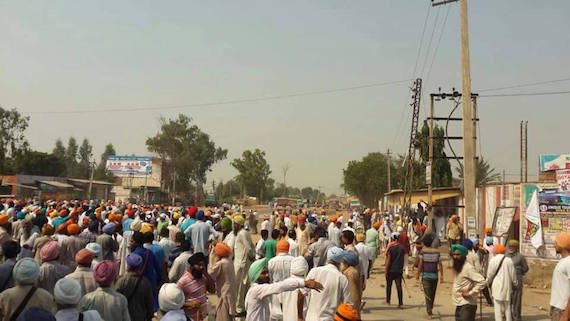 A view of shut down in Baghapurana