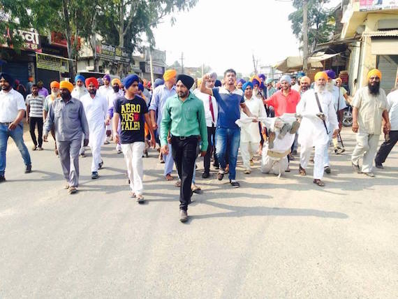 Another view of march at Jagraon