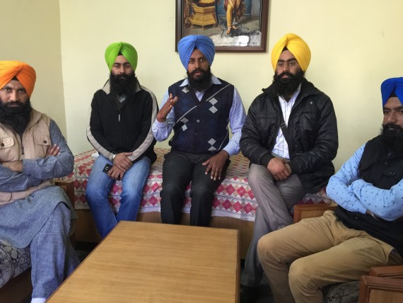 Sikh youth of Punjab leaders addressing the gathering