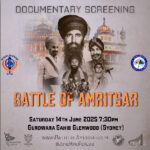 Documentary Battle of Amritsar to be Screened in Sydney on June 14 2025