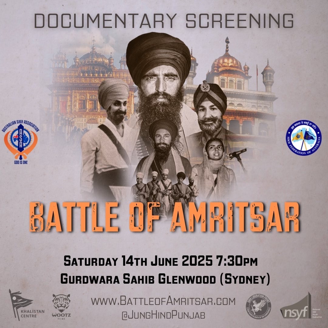 Documentary Battle of Amritsar to be Screened in Sydney on June 14