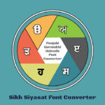 Sikh Siyasat Font Converter