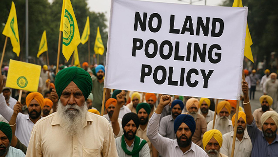 Land Pooling Policy Sparks Controversy Across Punjab