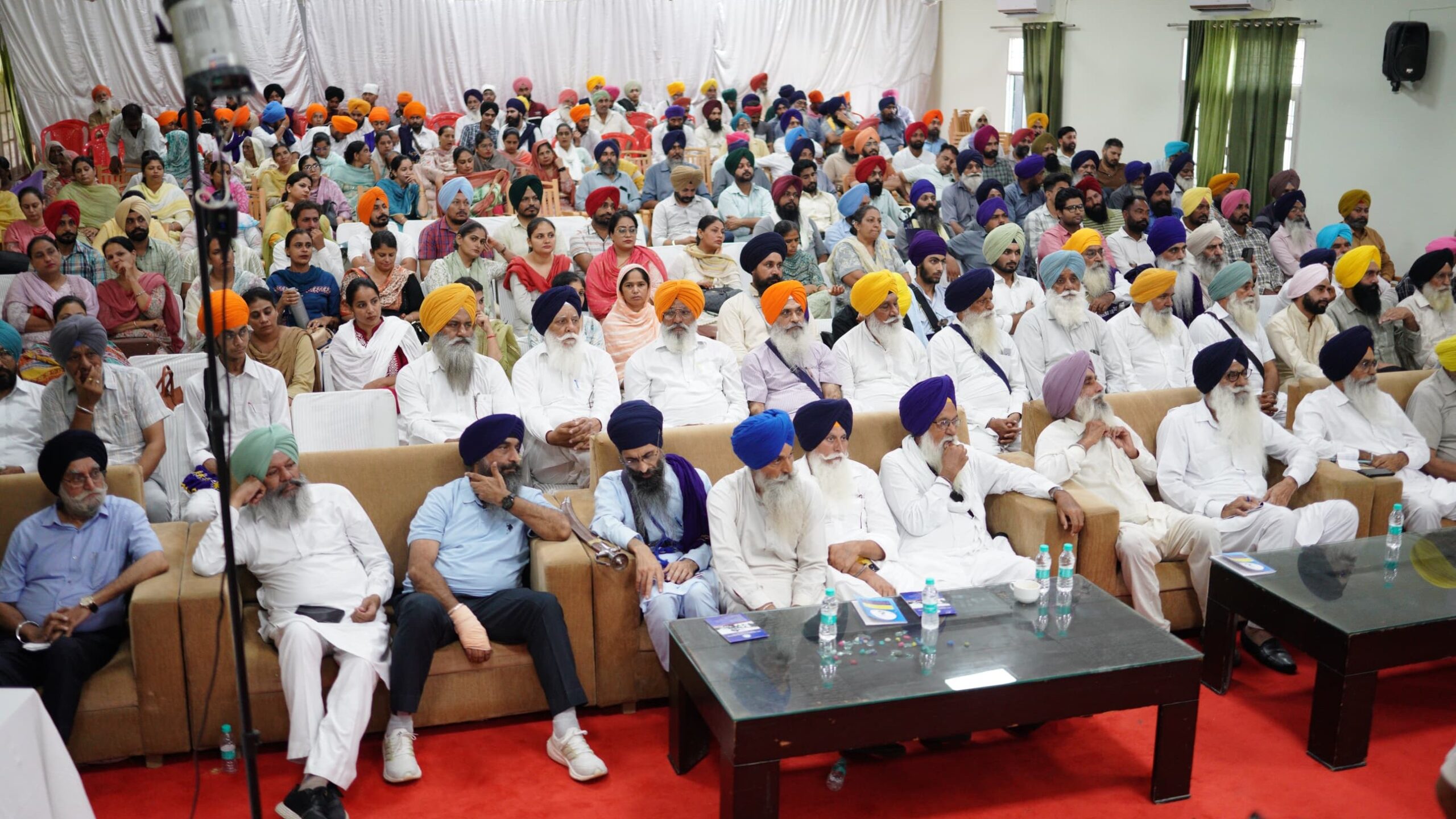 Audience at Vichar Goshti on Akali Dal's structural and policy reforms (2 August 2025)