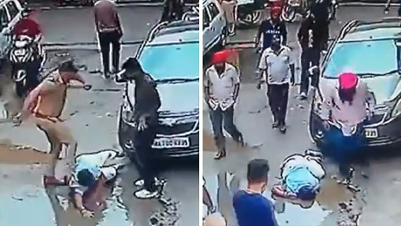 Cops Caught on Camera Brutally Beating Journalist in Punjab, Suspended
