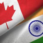 Canada India flags