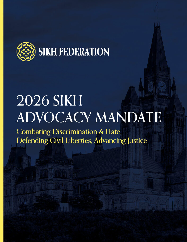 2026 Sikh Advocacy Mandate | Sikh Federation Canada