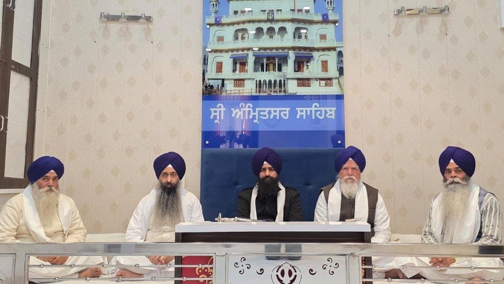Jathedars Meeting at akal takht sahib