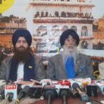 Bhai Narien Singh Chaura (Panch Pardhani Jatha), Paramjit Singh Mand (Dal Khalsa), Simranjit Singh Mann (Akali Dal Amritsar) and Kanwarpal Singh