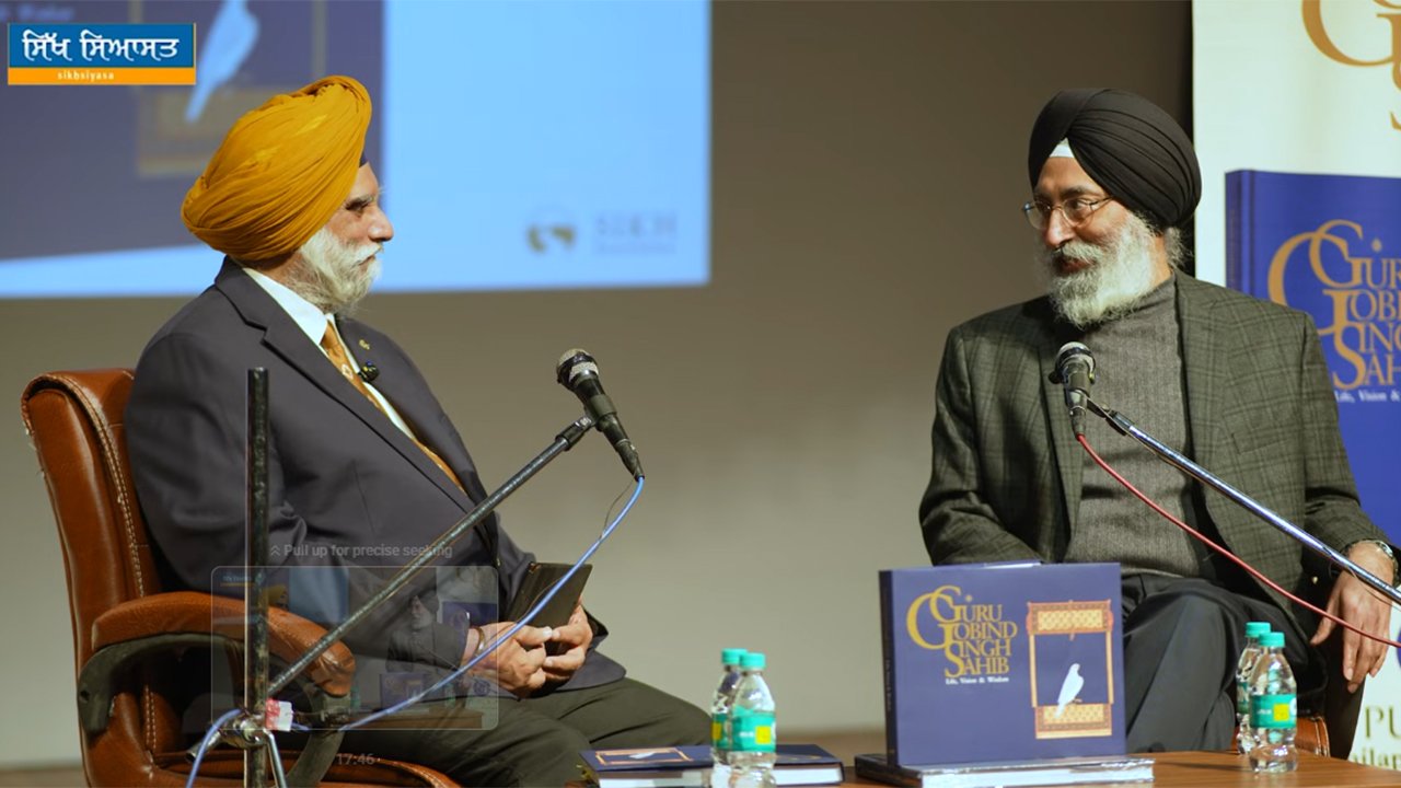Guru Gobind Singh Life, Vision and Wisdom Discussion on Book with author Harinder Singh (SikhRI)