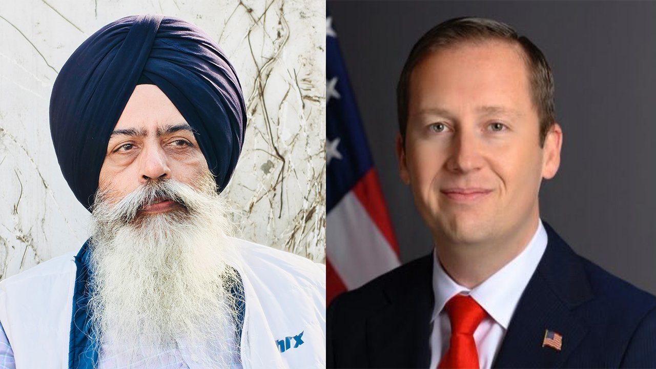 Kanwarpal Singh Dal Khalsa And Us Ambassador Mr Sergio Gor