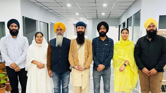 SikhRI Convenes Global English Team in Mohali to Advance The Guru Granth Sahib Project
