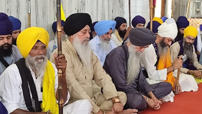Bhai Daljit Singh Bittu, Bhai Mandhir Singh, Bhai Lal Singh, Bhai Balbir Singh and others at Sri Amritsar (29 April 2026)