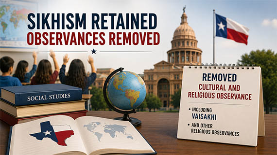 Texas Board of Education Retains Sikhism in Social Studies Standards, but Removes Cultural Observances