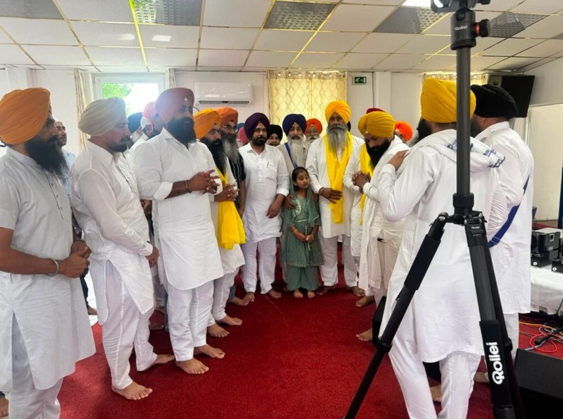 Annual Event of Sher e Punjab Punjabi Sabha Dedicated to Sikh Raj Held at Gurdwara Sikh Center Frankfurt