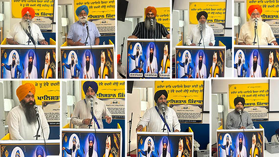 Annual Event of Sher e Punjab Punjabi Sabha Dedicated to Sikh Raj Held at Gurdwara Sikh Center Frankfurt
