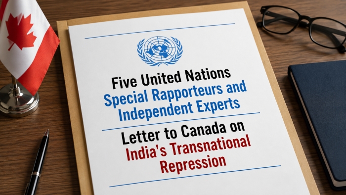 's Transnational Repression and Moninder Singh Sikh Federation Canada case