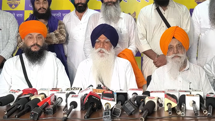 Press Conference by Akali Dal Waris Punjab De