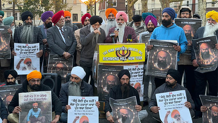 Candlelight Vigil and Tribute Held in New York in Memory of Bhai Parvinder Singh Khalsa ‘Jhota’