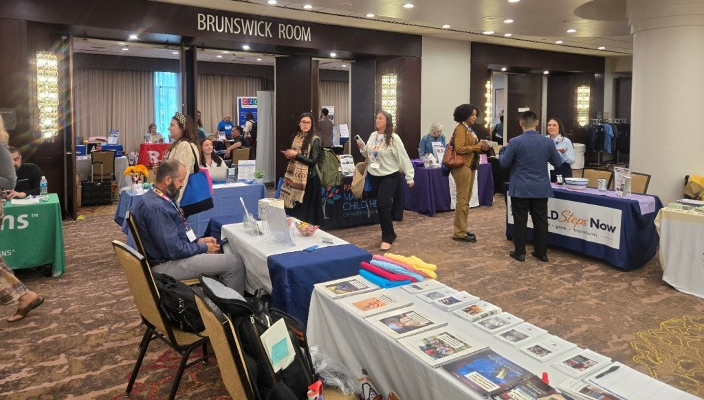 Various exhibits at the NJSCA Conference.