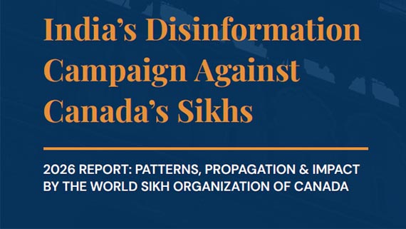 WSO Releases Report on India-Linked Disinformation Targeting Sikh Canadians
