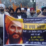 A view march by Sikh sangat of Ambala (21 Dec. 2013)