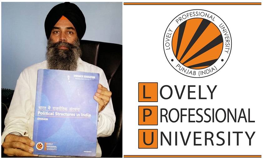 AISSF President Karnail Singh Peermohammad objects at Lovely Professional University's history book