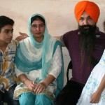 Bhai Balwant Singh Rajoana with family