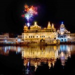 Darbar Sahib Amritsar - fireworks show