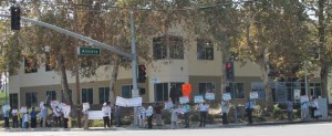 Demonstration against Gandhi Statue (1) Diverse crowd cites Gandhi’s legacy in demonstration to remove Cerritos Statue