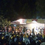 A view of gathering at Morcha site near Gurdwara Amb Sahib Mohali (December 16, 2013)