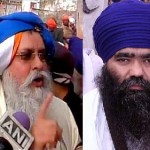 Giani Iqbal Singh (L) - Baba Harnam Singh Dhumma (R)