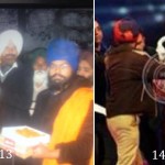 Gurpreet Singh released from Ludhiana Jail (L) 21 Dec. 2013 | Gurpreet Singh on Stage of Kabbadi Cup (R) 14 Dec. 2013