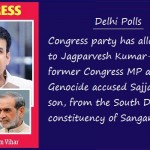 Jagparvesh Kumar, son of Sajjan Kumar, gets ticket from Congress