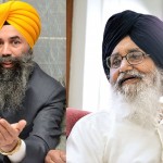 Karnail Singh Peer Mohammad (L) - Parkash Singh Badal (R) - [File Photos]