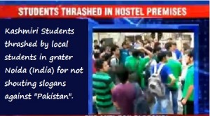 Kashmiri Students thrashed in Noida