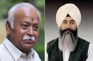 Mohan Bhagwat (L) - Gurinder Dhillon (R) [File Photos]