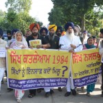 Protest March at Ajitgarh (Mohali) [November 03, 2013]
