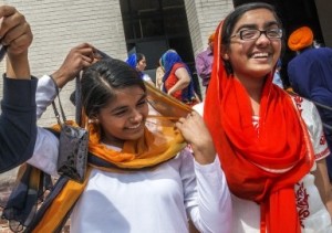 Jagjot Battu (16) and Hana Kaur (14)