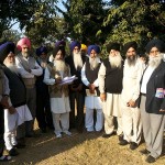 Sikh representatives at G. Amb Sahib (Ajitgarh) [November 29, 2013]