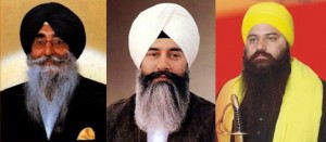 Simranjeet Singh Mann, Gurinder SIngh Dhillon and Baba Baljit Singh