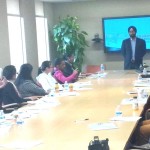 Economic Policy Advisor for Sen Coons, JJ Singh addressing the youths