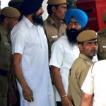 Bhai Jagtar Singh Hawara and Paramjeet Singh Bheora in police custody [File Photo]